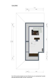 Grundriss Galerie
