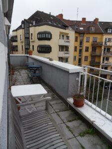 Teil vom Balkon